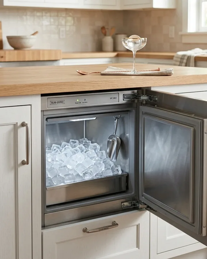 Ice maker repair in a Manhattan kitchen